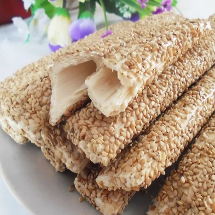 正宗农家手工制作麦芽糖芝麻糖酥糖麻糖棍杆棒灶糖糖果零食