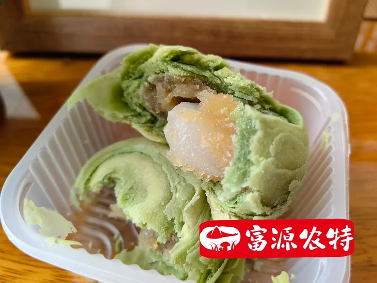 富源特产魔芋月饼抹茶酥抹茶魔芋酥饼魔芋膳食纤维