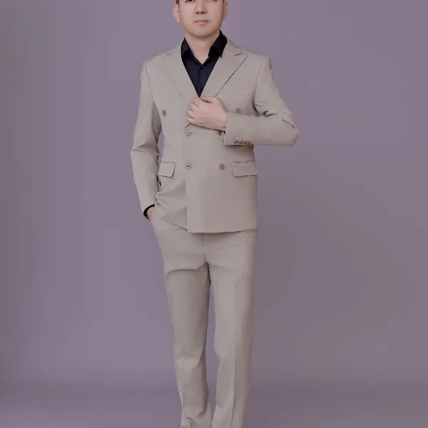 男士休闲修身商务正装职业外套礼服男士修身商务正装西服套装西装
