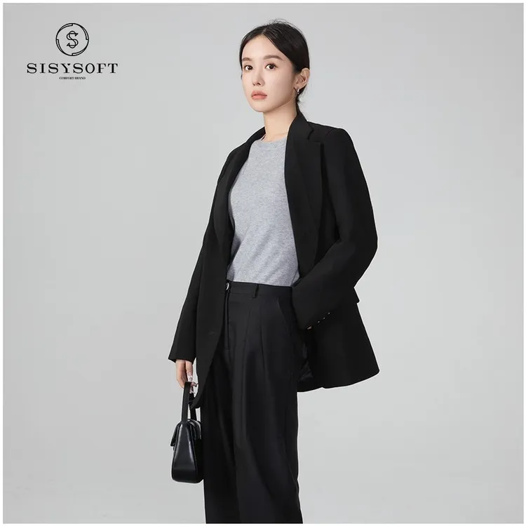 鄂尔多斯市 高领毛衣女加厚针织衫秋冬季套头修身百搭纯色打底衫