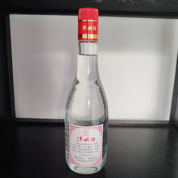 津城大清花38度浓香型白酒手工优质发酵酿造酒业净含量38度450ml