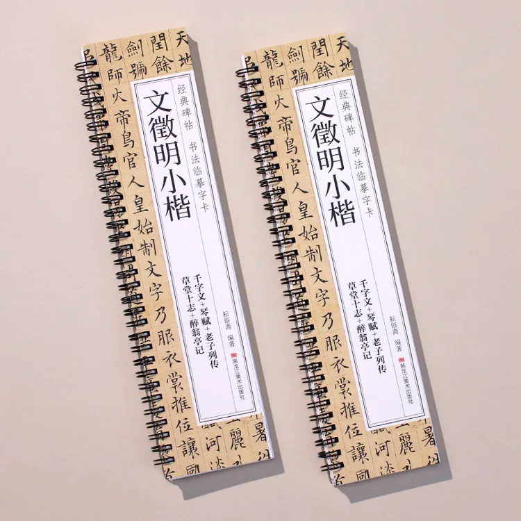 文徵明小楷千字文琴赋草堂十志醉翁亭记毛笔书法经典临摹清晰活页