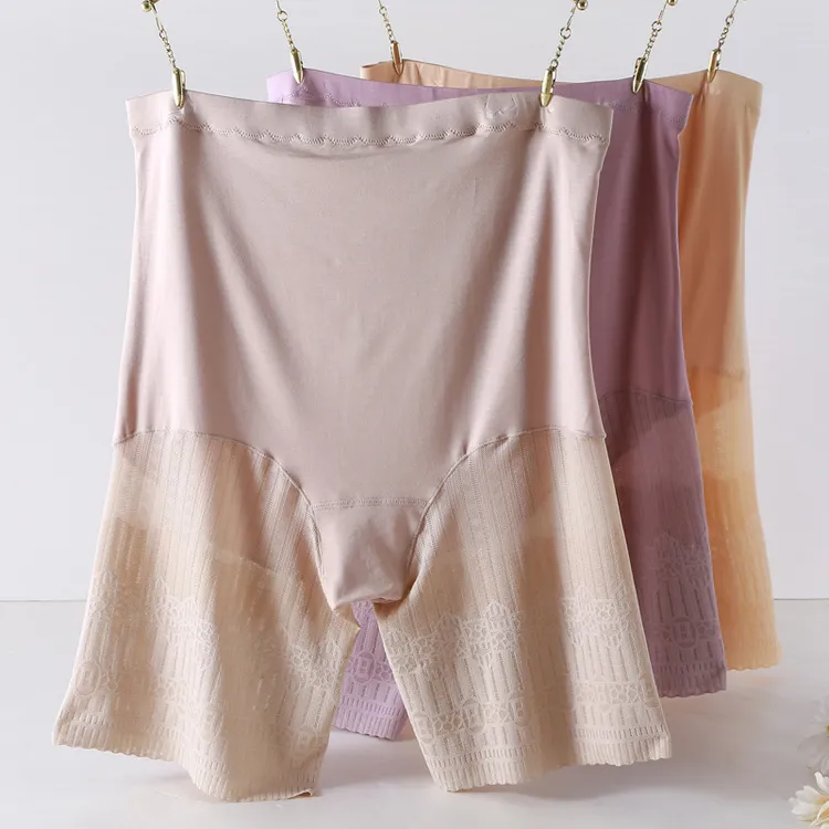 胖MM显瘦安全裤女防走光高腰防磨大码内裤二合一不卷边秋冬薄款