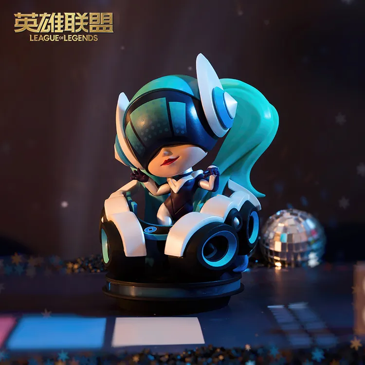 英雄联盟LOL DJ娑娜手办XL版 琴瑟仙女手办精致摆件游戏周边