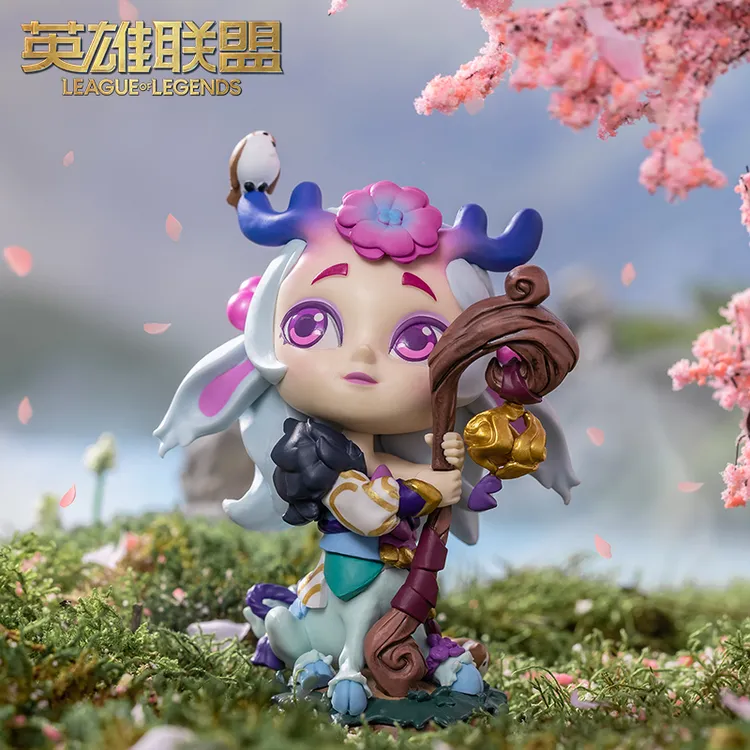 英雄联盟LOL 灵魂莲华莉莉娅手办 玩偶摆件游戏周边官方正品精致
