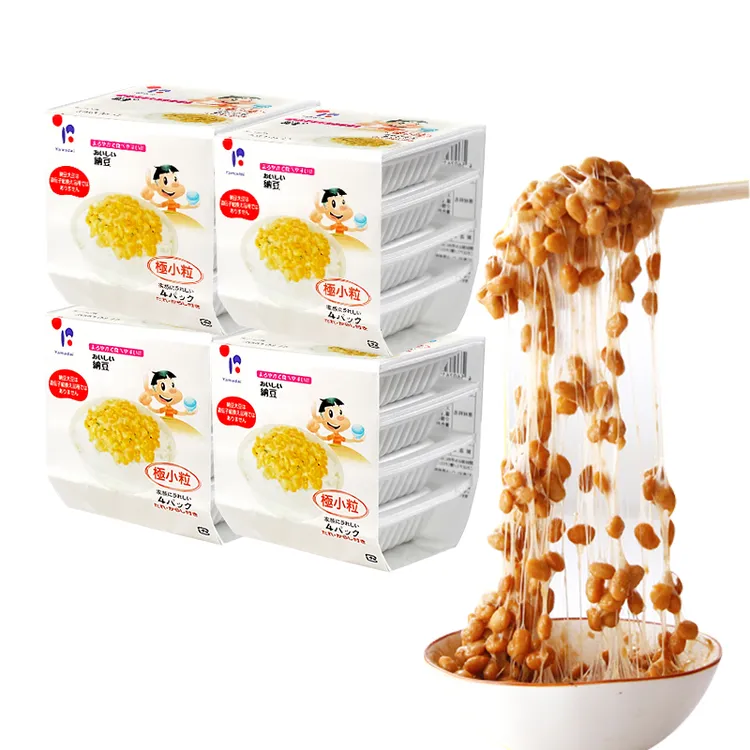 原装进口北海道纳豆小粒即食拉丝发酵山大纳豆激酶顺丰发货