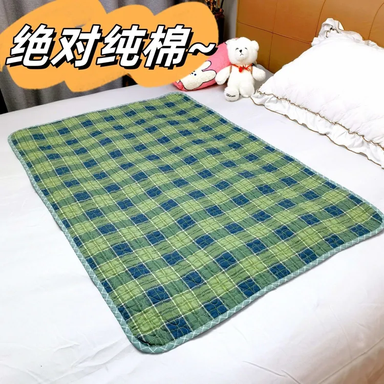 双面纯棉姨妈月经生理期例假防侧漏学生姨妈垫生理期隔脏垫