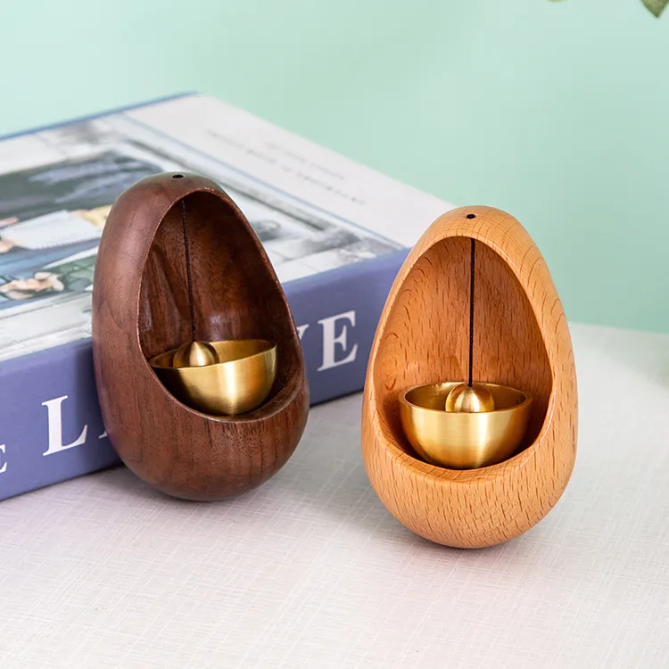 樊羽家门铃入户挂件ins风铃吸门式铜铃进门提醒铃铛乔迁礼物挂饰