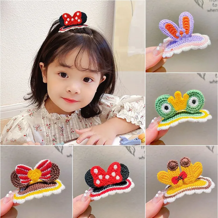 可爱卡通立体奇奇怪怪的发夹发饰儿童刘海发卡bb夹女童夹子头饰