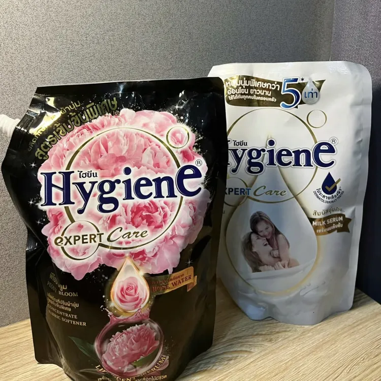 泰国进口柔顺剂hygiene柔顺剂衣物护理持久留香防静电大包正装