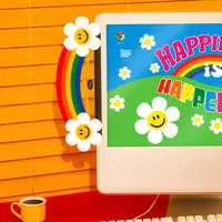 wigglewiggle电脑便贴板留言板侧边夹便签标屏幕记事粘贴塑料