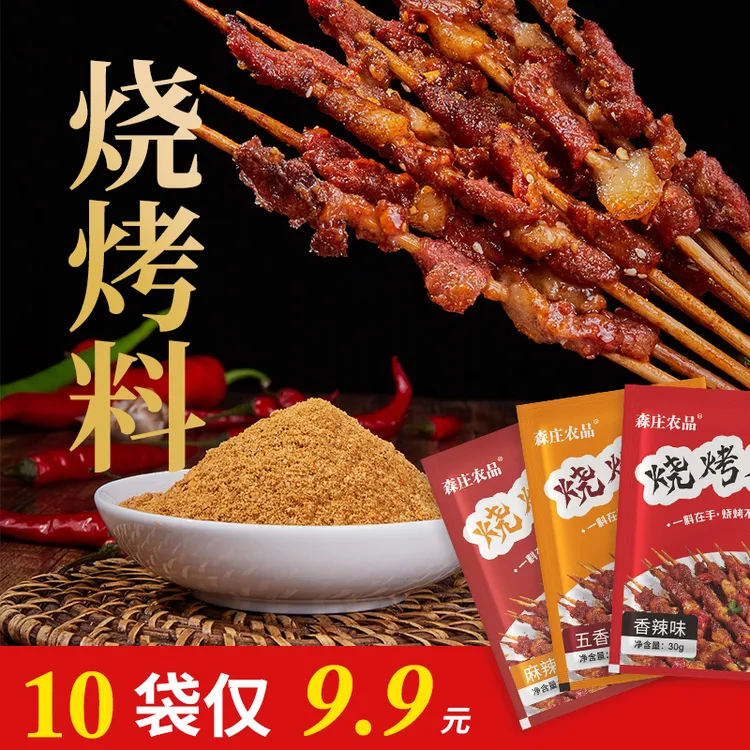 烧烤料调料烤肉料撒料蘸料腌料在家腌制