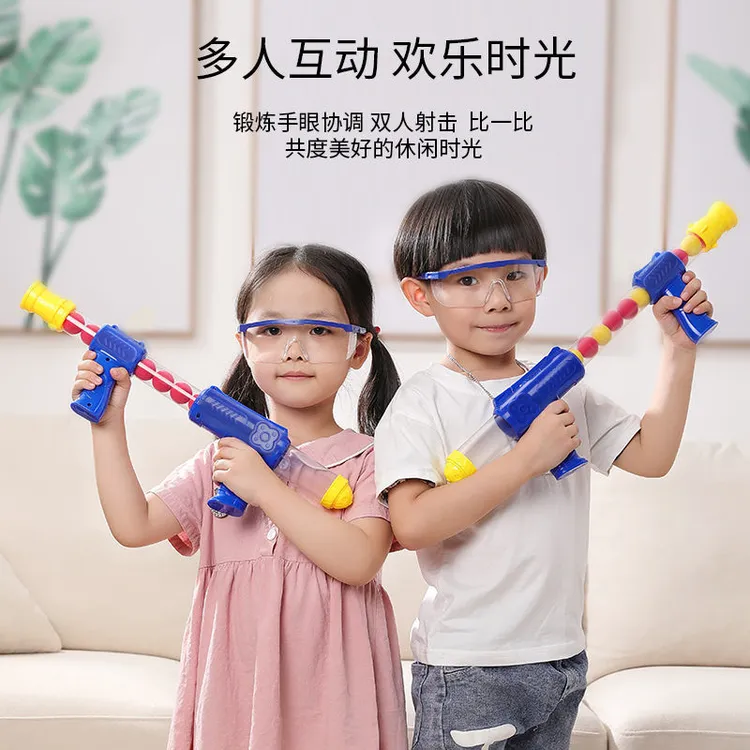 网红打我鸭呀射击玩具声光万向多功能软弹电动灯光玩具
