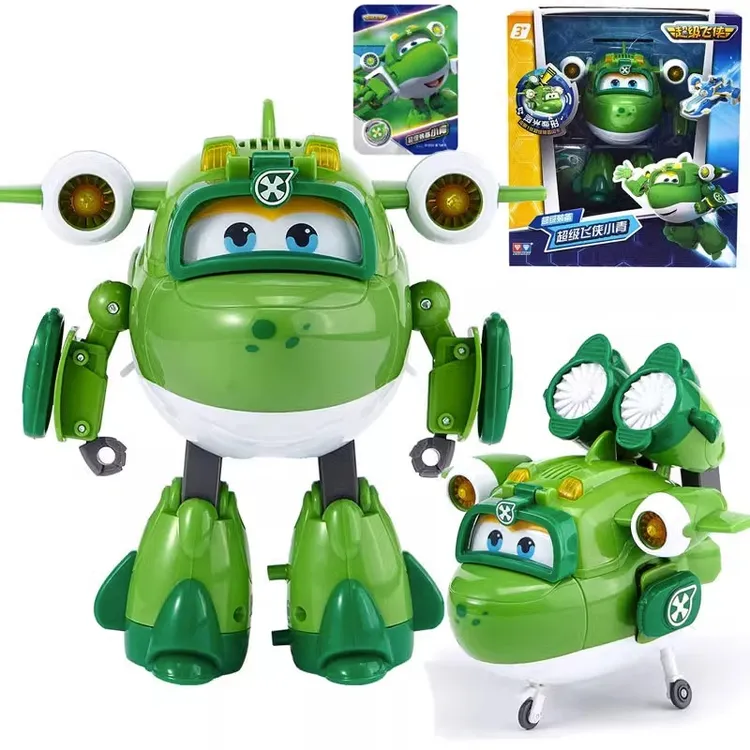 超级飞侠声光大变形机器人超级装备小青雪儿奥迪双钻正版HY