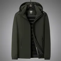 高品质户外新款运动棉服二合一户外休闲连帽加厚保暖男士外套