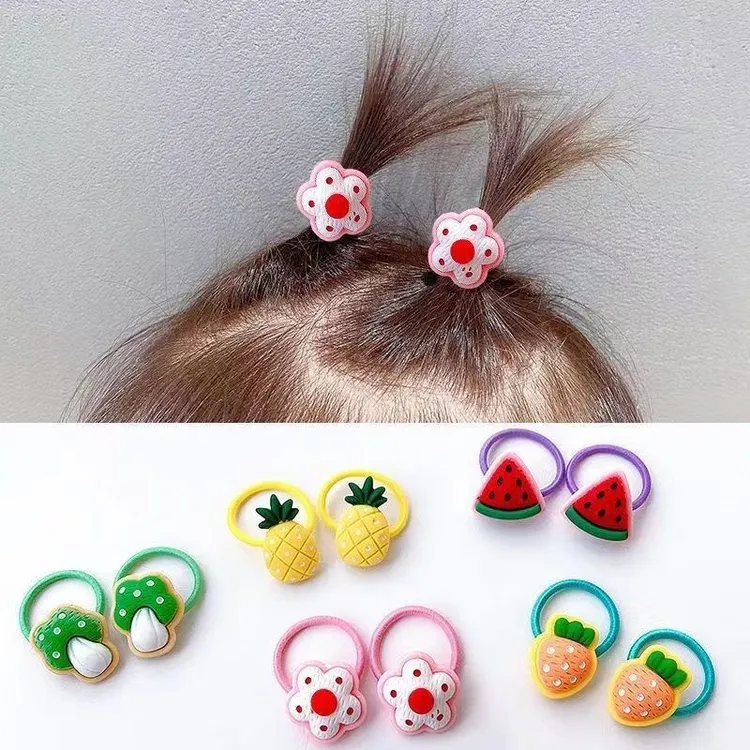 宝宝拇指发圈高弹力小皮筋婴幼儿皮筋弹性不伤发头绳发圈发饰头饰