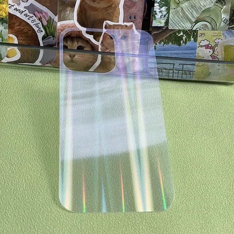 【极光+透明手机背卡】贴纸手作卡片DIY 17Pro卡模mate70pro自制