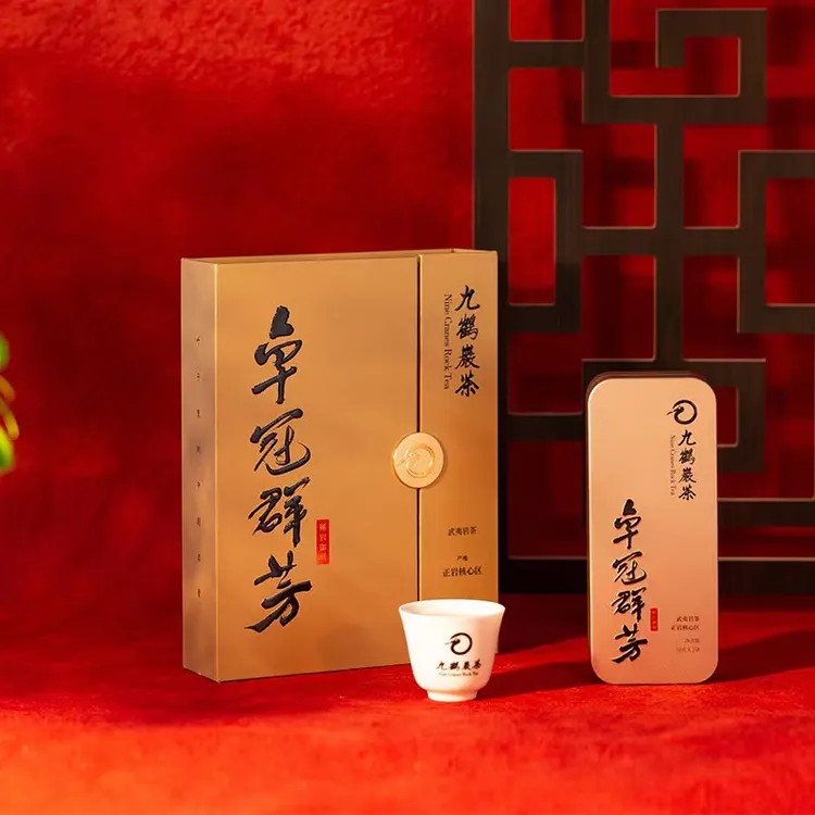 Nine Cranes Rock Tea/九鹤巖茶卓冠群芳大红袍