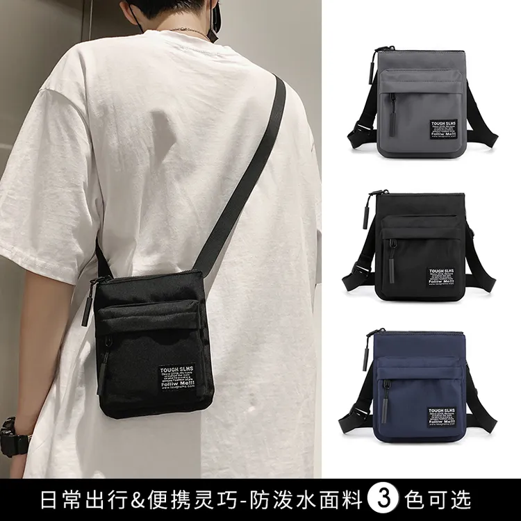 手机包男时尚小众日系便携斜挎包小包休闲运动轻便简约单肩包女潮