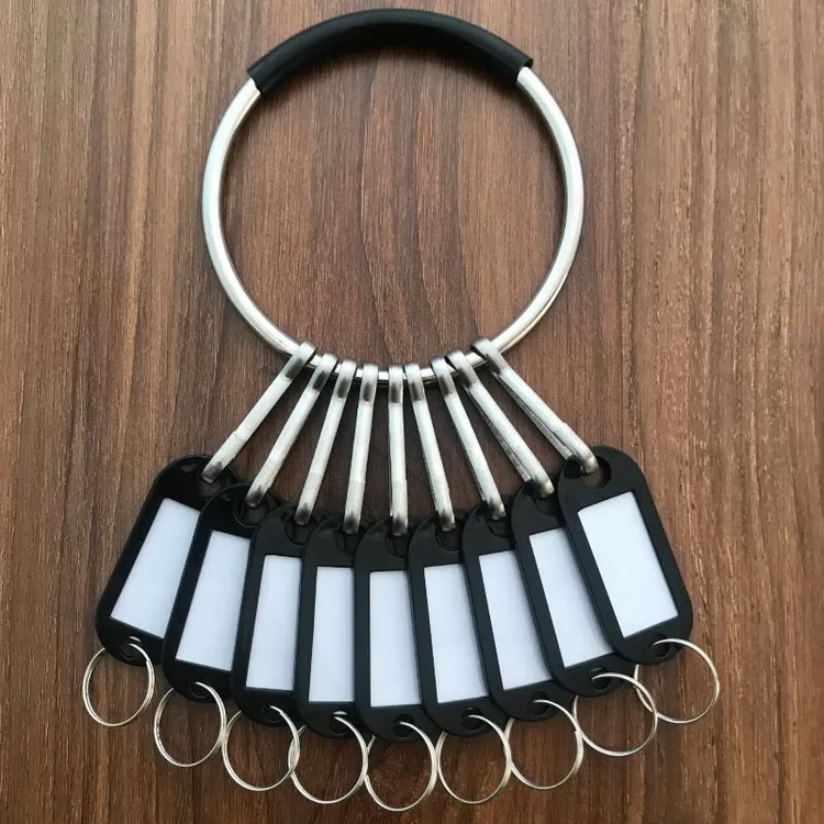 新款金属手环钥匙盘串个人公司部门宾馆钥匙标记牌管理多省包邮