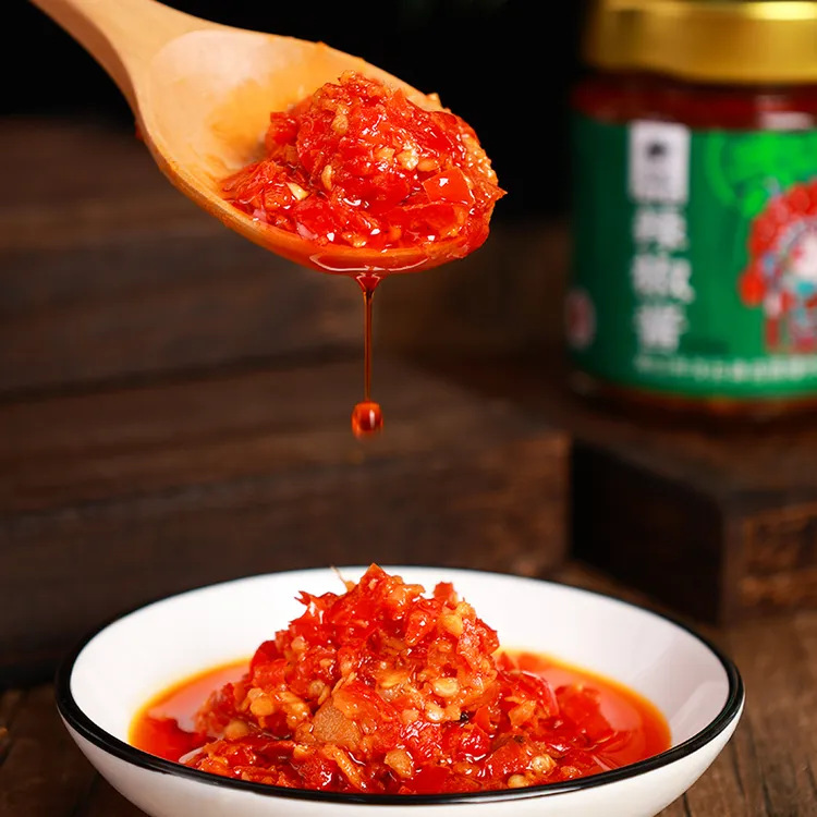 【活动热卖】混合装辣椒酱牛肉酱香菇酱2瓶装农家手工辣椒酱