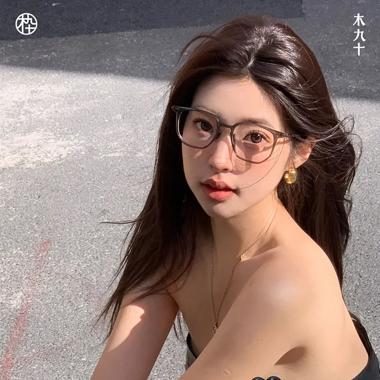 MUJOSH/木九十【章若楠同款】素颜显白百搭时尚眼镜框MJ101FK005商品图