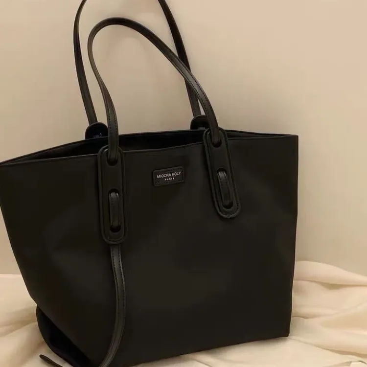 【人气爆款】黑武士托特包大容量牛津布单肩包女2025新款手提包