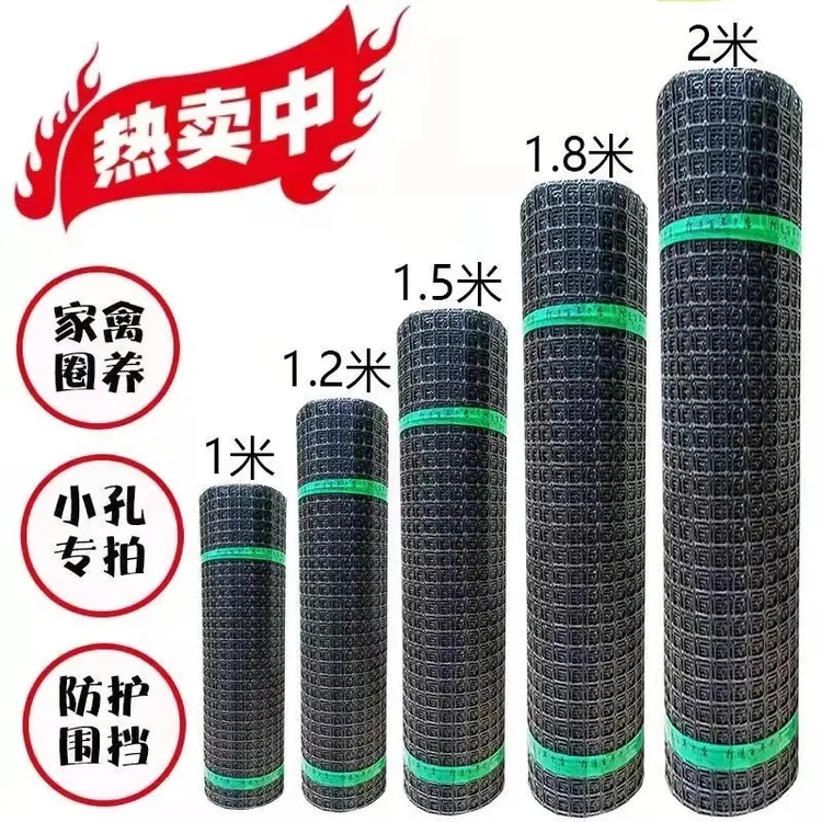 养鸡网养殖网塑料网围栏家禽安全防护网隔离栅栏漏粪养殖网围栏网
