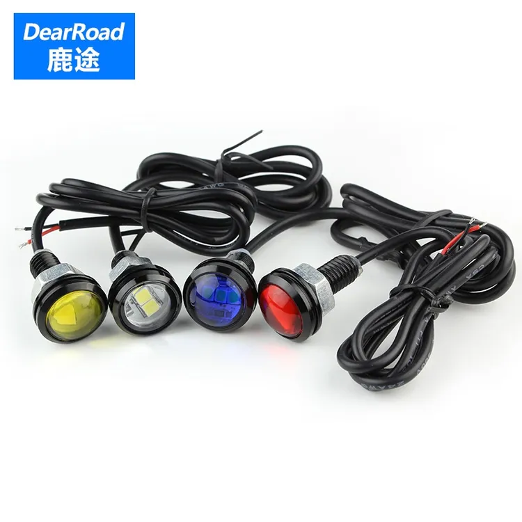 货车汽车改装中网鹰眼装饰灯