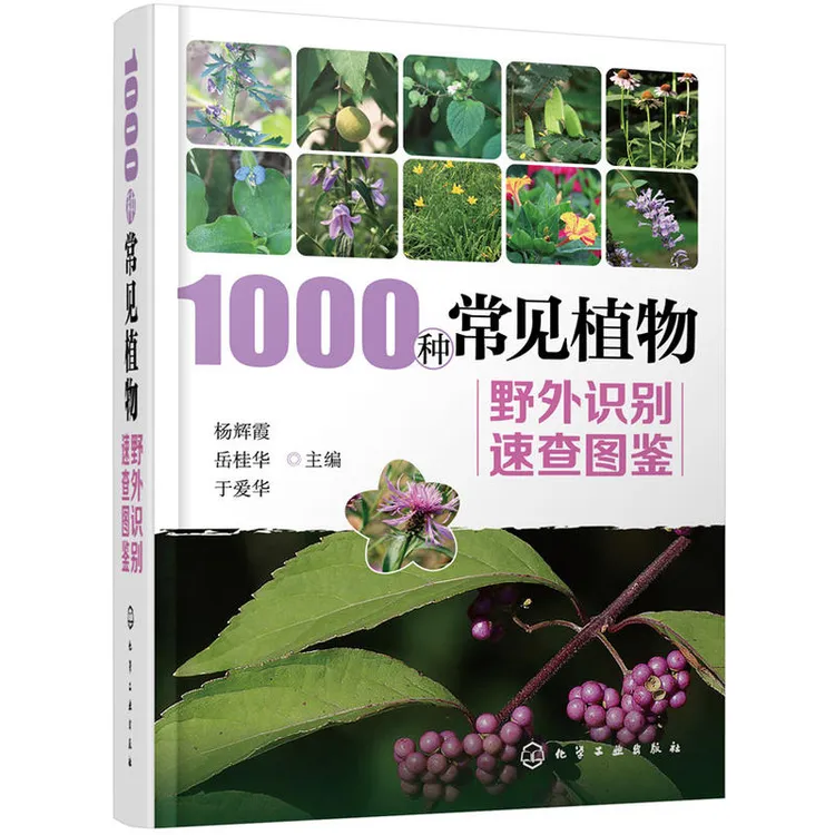 【当当】1000种常见植物野外识别速查图鉴