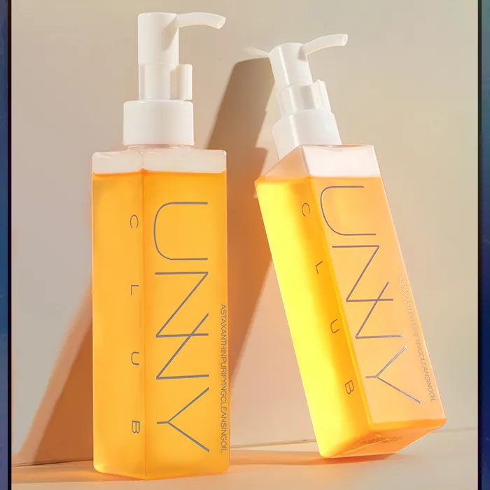 UNNYCLUB悠宜水感清透卸妆油150ml 眼脸唇清洁净透按压式