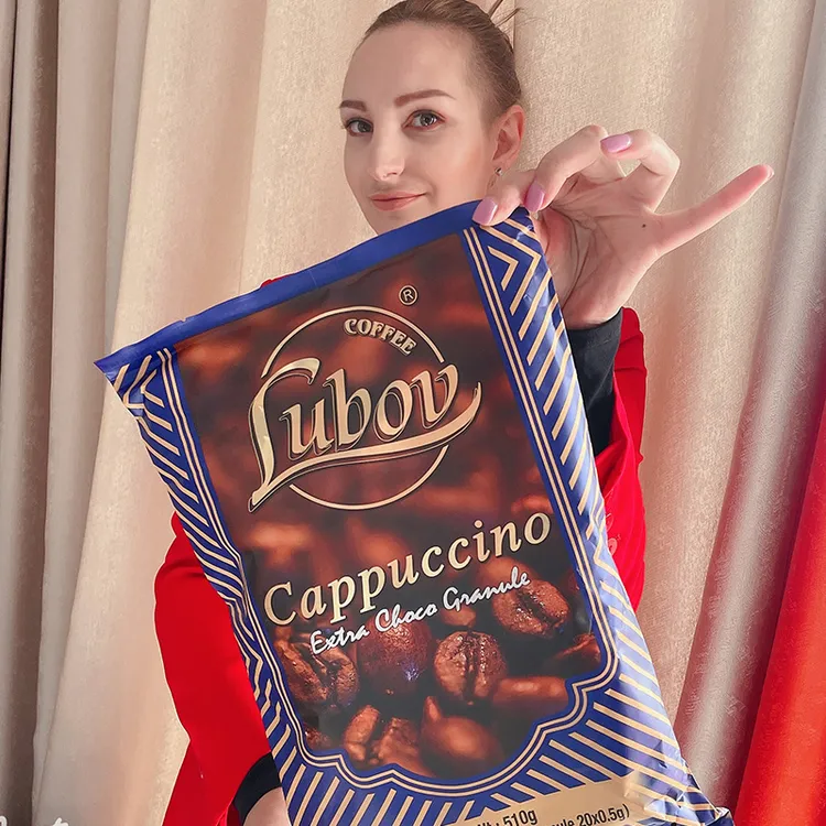 马拉西亚LUBOV卡布奇诺咖啡510克装休闲饮品速溶冲调coffee