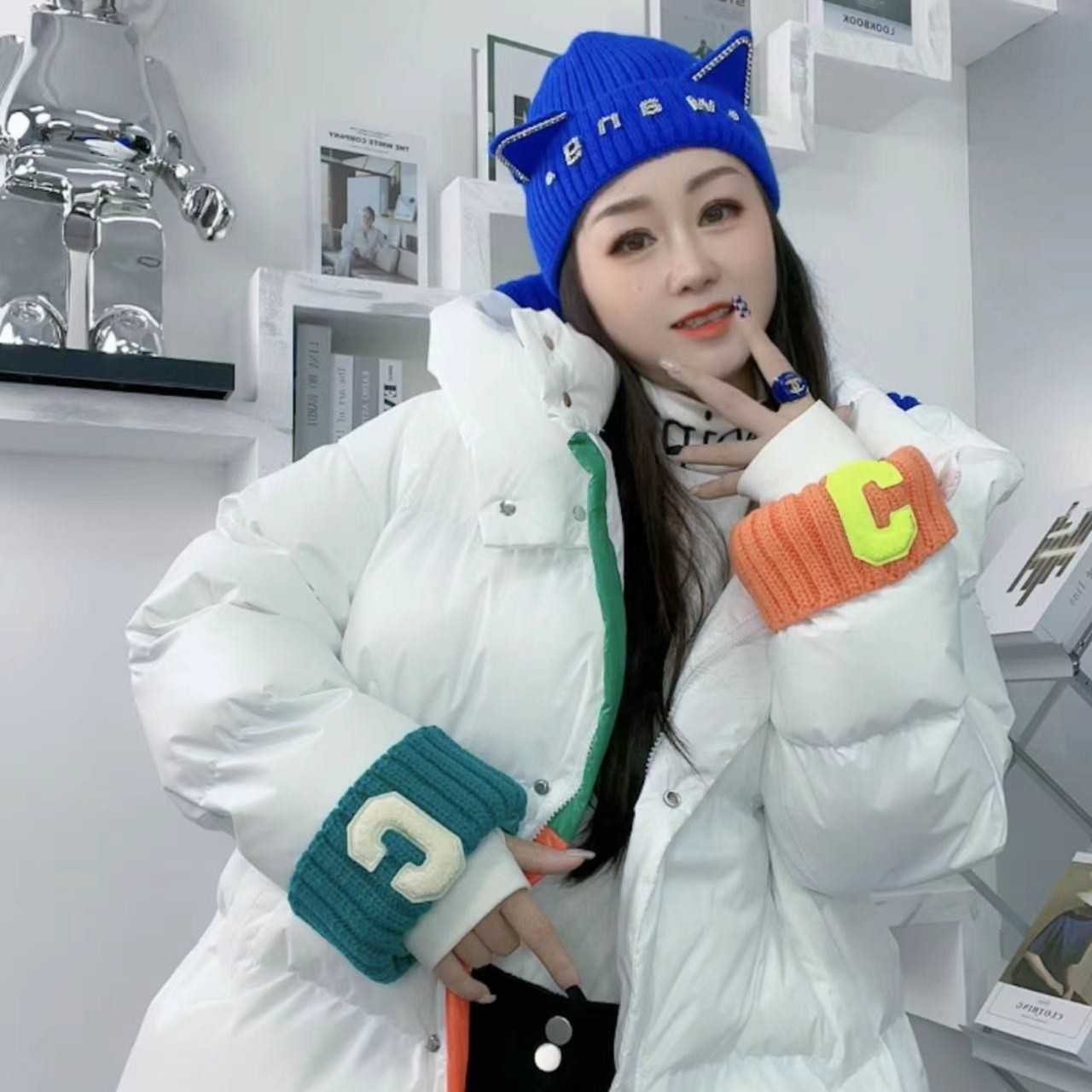 【佳佳优选】冬季宽松加厚面包棉服外套休闲时尚百搭网红韩版秋冬