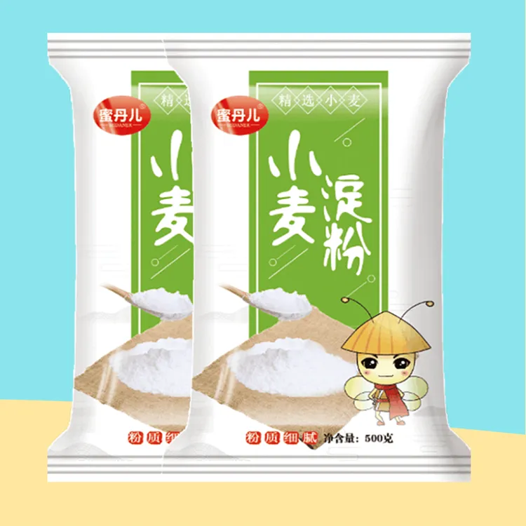 蜜丹儿澄粉澄面 家用 小麦淀粉500g/袋肠粉原料粉冰皮月饼粉凉皮