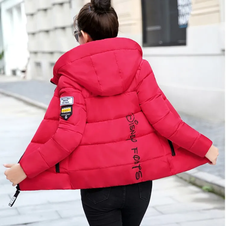 2025年冬季新款短款小个子棉衣棉服女爆款韩版加厚棉袄潮大码连帽
