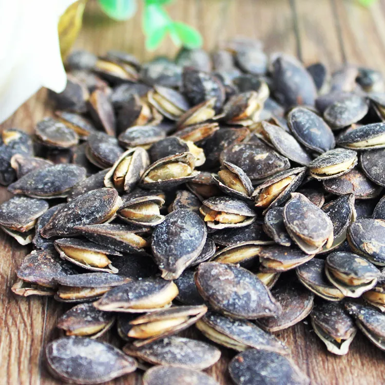 推荐开口的营养丰富黑南瓜子熟开口黑南瓜子大颗粒南瓜子黑金刚