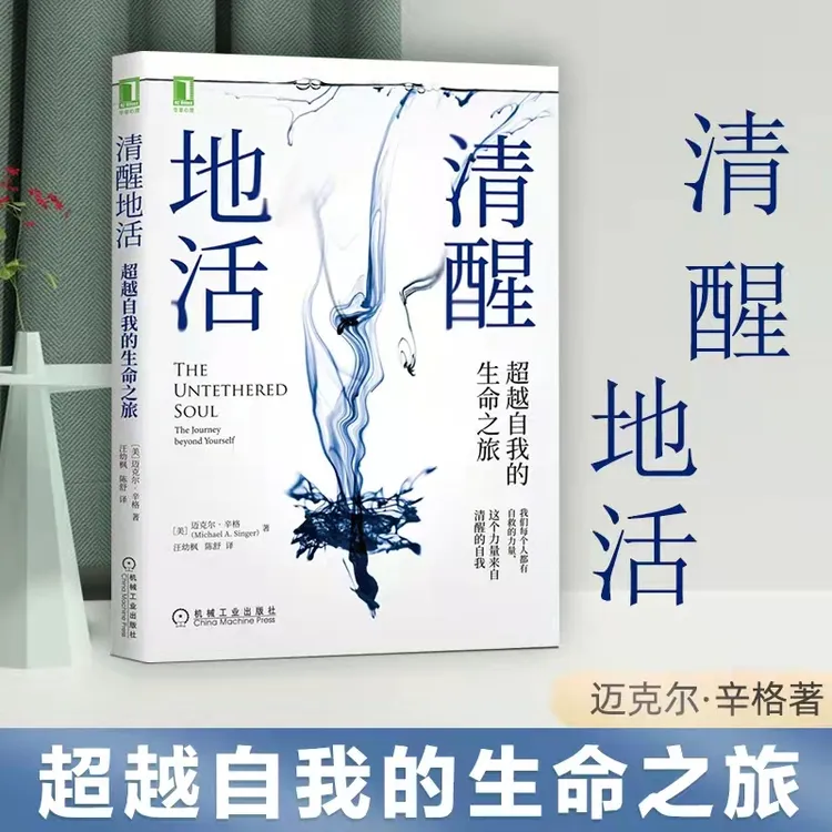 清醒地活：超越自我的生命之旅 官方正版迈克尔辛格觉察清醒的自我