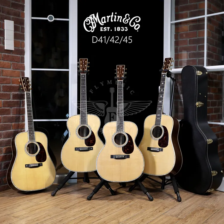 飞琴行 马丁Martin D41 D42 D45 OM42 00042 美产 全单民谣吉他