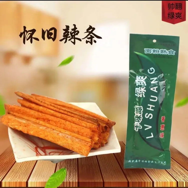 绿爽辣条  儿时的味道  20g