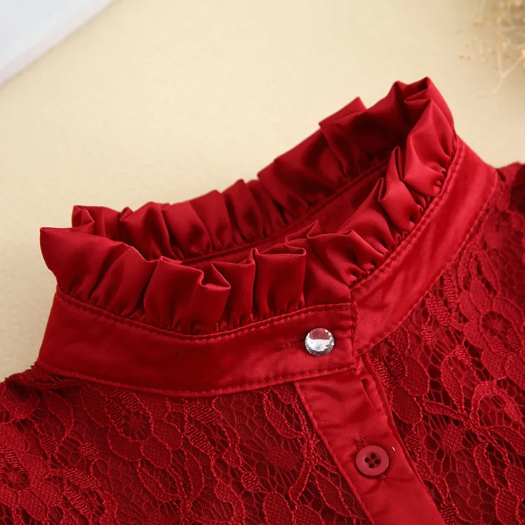 假领子女百搭毛衣装饰加厚蕾丝假领女生保暖春秋冬女士衣领新款