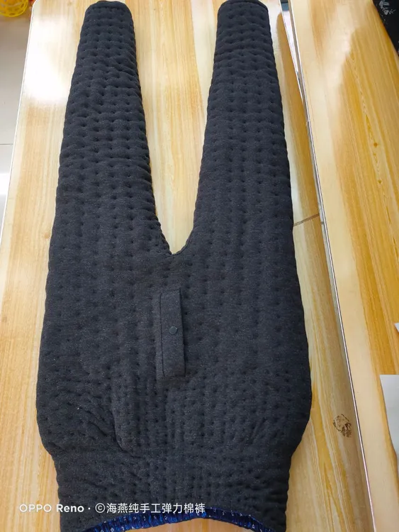 男士弹力纯手工棉裤