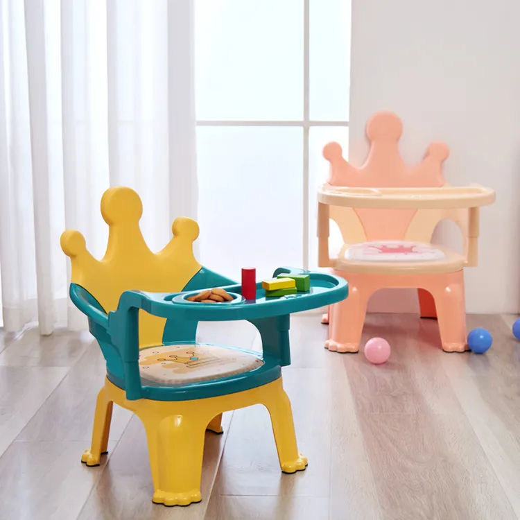 【ZB】宝宝吃饭餐椅凳子叫叫椅 一椅多用可当餐椅可当凳子罩衣套商品图