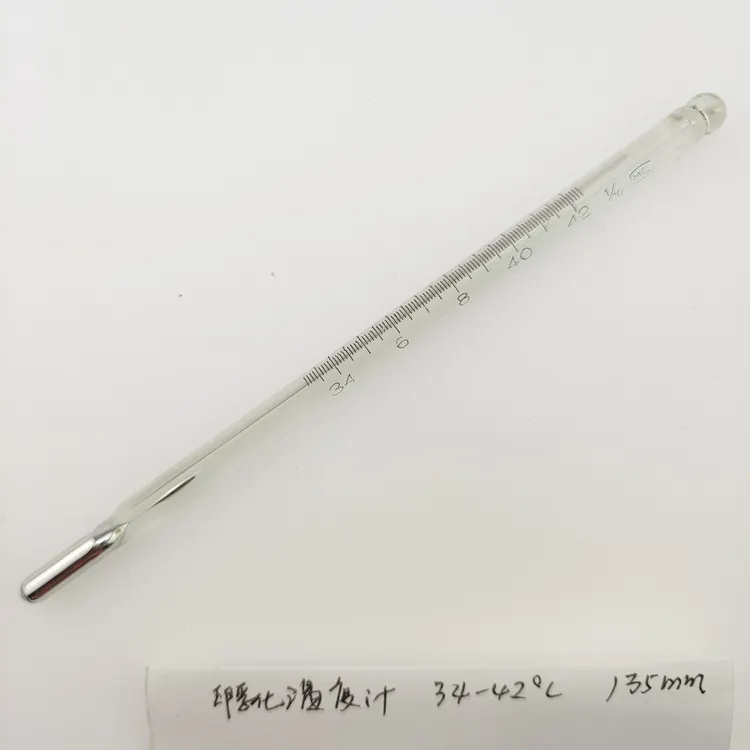 精创衡高精度0.1孵化温度计34-42度30-40℃水银表孵鸡鸭鹅测温仪