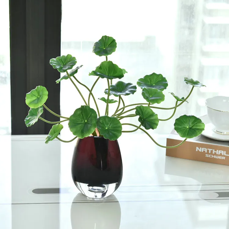 花妍仿真绿植金钱草金钱叶仿真花假花家居饰品办公桌摆件