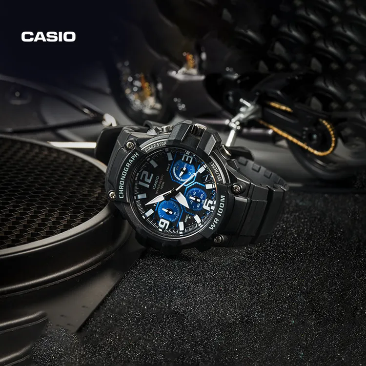 Casio/卡西欧【捡漏款】MCW-100H潮流腕表多功能户外指针式运动手表