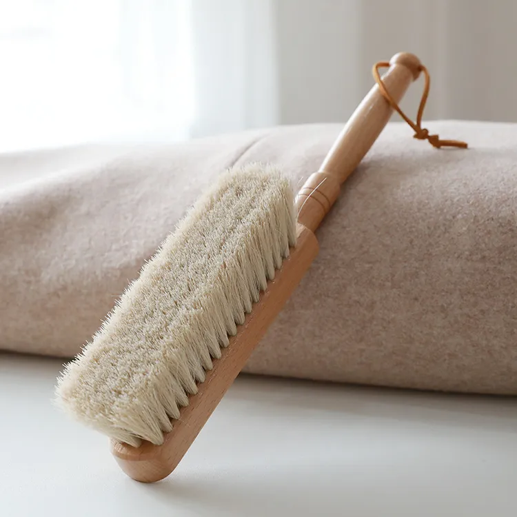 艺之初白马毛大衣刷毛神器扫床刷子家用除尘刷刷洗羊毛大衣打理刷