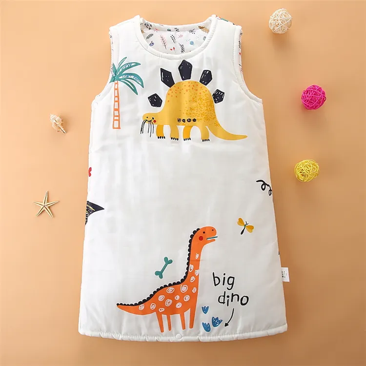 睡袋宝宝婴儿秋冬儿童睡袋纯棉保暖大童防踢被子学生睡袋四季通用商品图