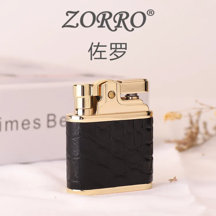 佐罗/ZORRO/磕头机鳄鱼皮/打火机