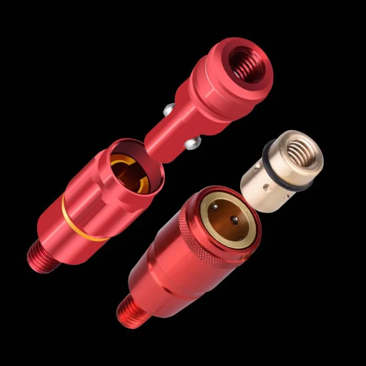 抄网防转头快速转接头抄网杆快拆头防转连接器竿通用8mm螺丝钓鱼