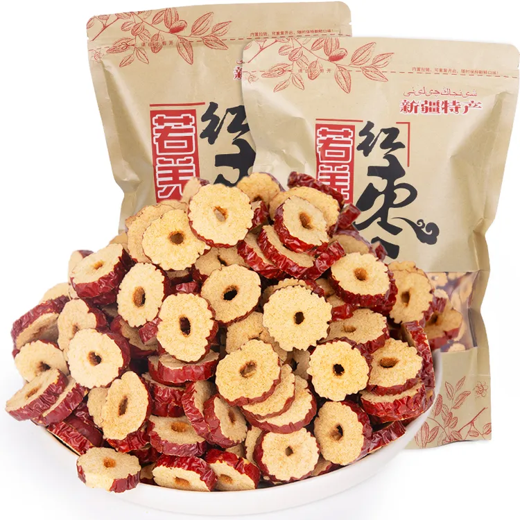 新疆特产红枣干200g/500g酥脆甜红枣片 泡茶泡水嘎嘣脆干吃打豆浆